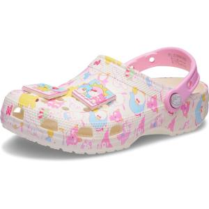 Crocs Unisex Adult Hello Kitty Classic Clogs(Hello Kitty Pastel)
