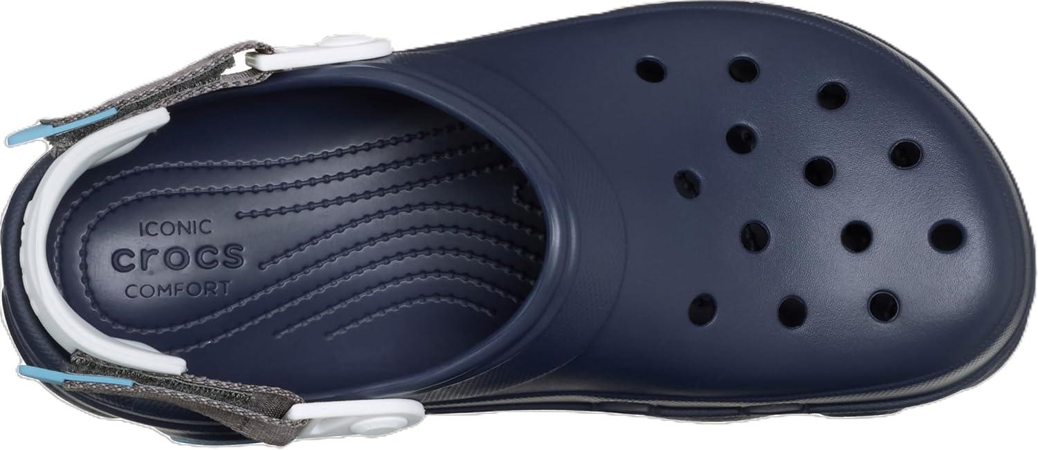 image:imageCrocs UnisexAdult All Terrain Clogs with Adjustable Heel StrapNavy