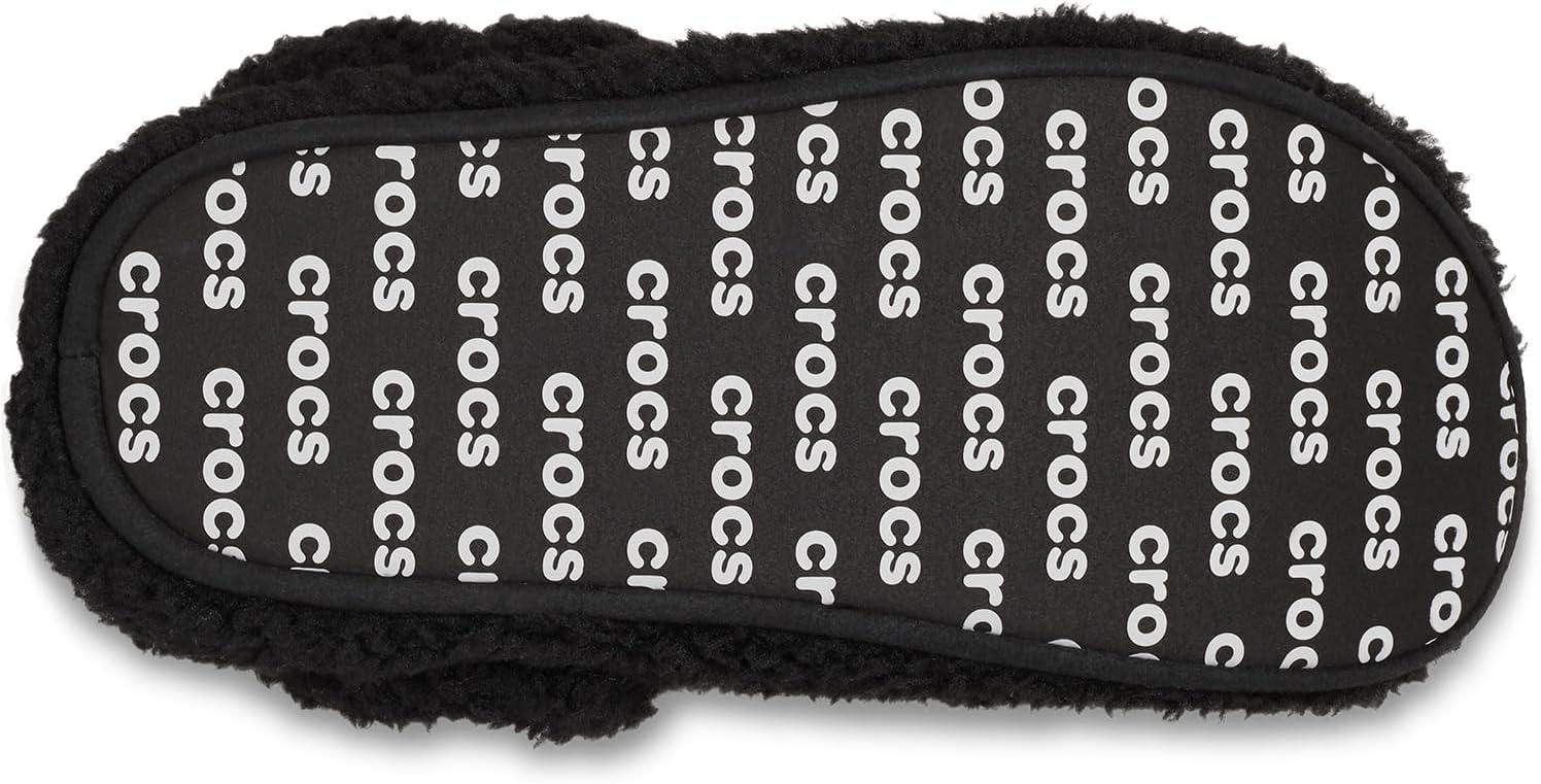 image:imageCrocs UnisexAdult Classic Cozzzy Slipper Fuzz Lined House Slippers for Women and MenBlack