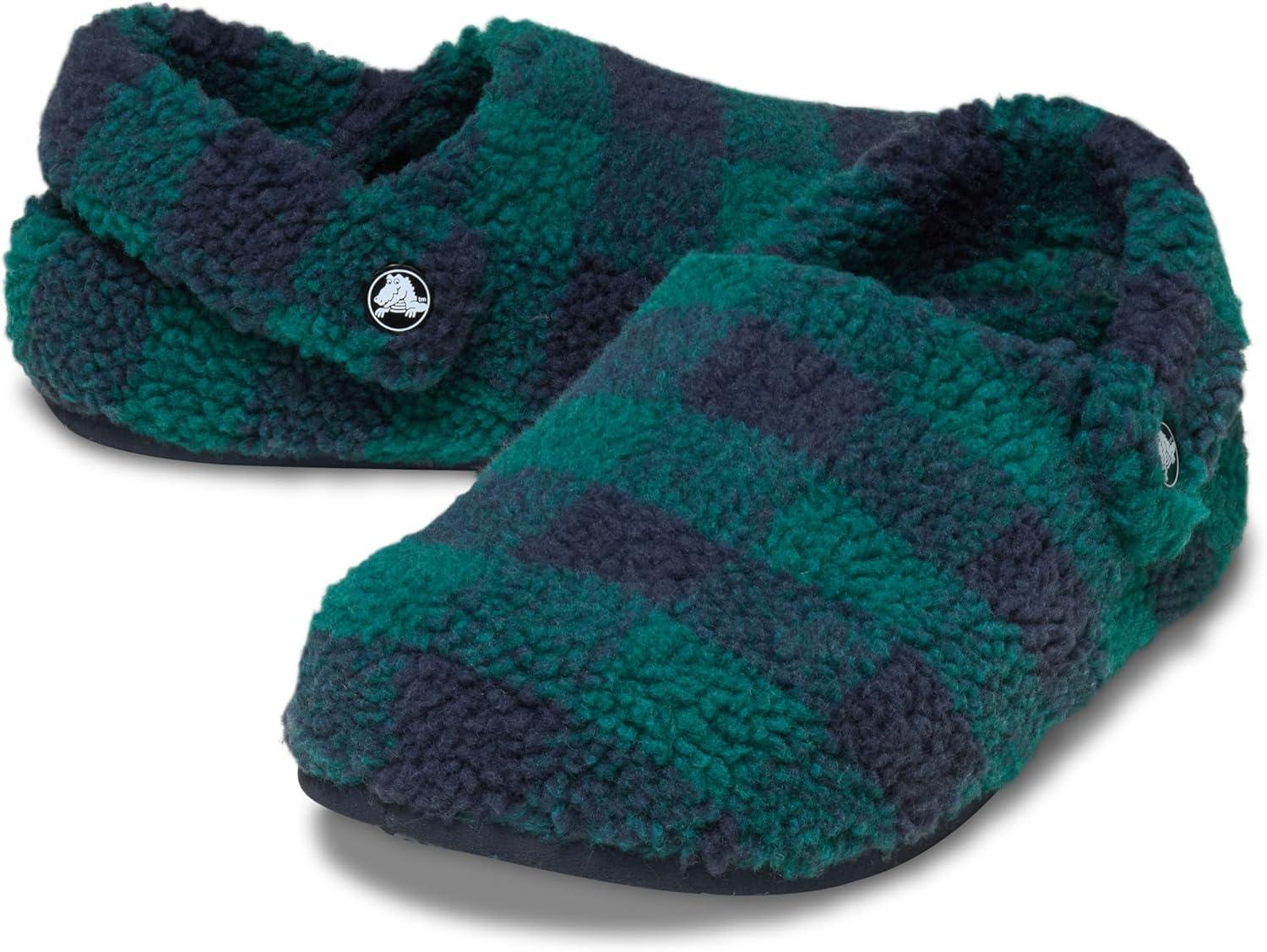 image:imageCrocs UnisexAdult Classic Cozzzy Slipper Fuzz Lined House Slippers for Women and MenHostaNavy
