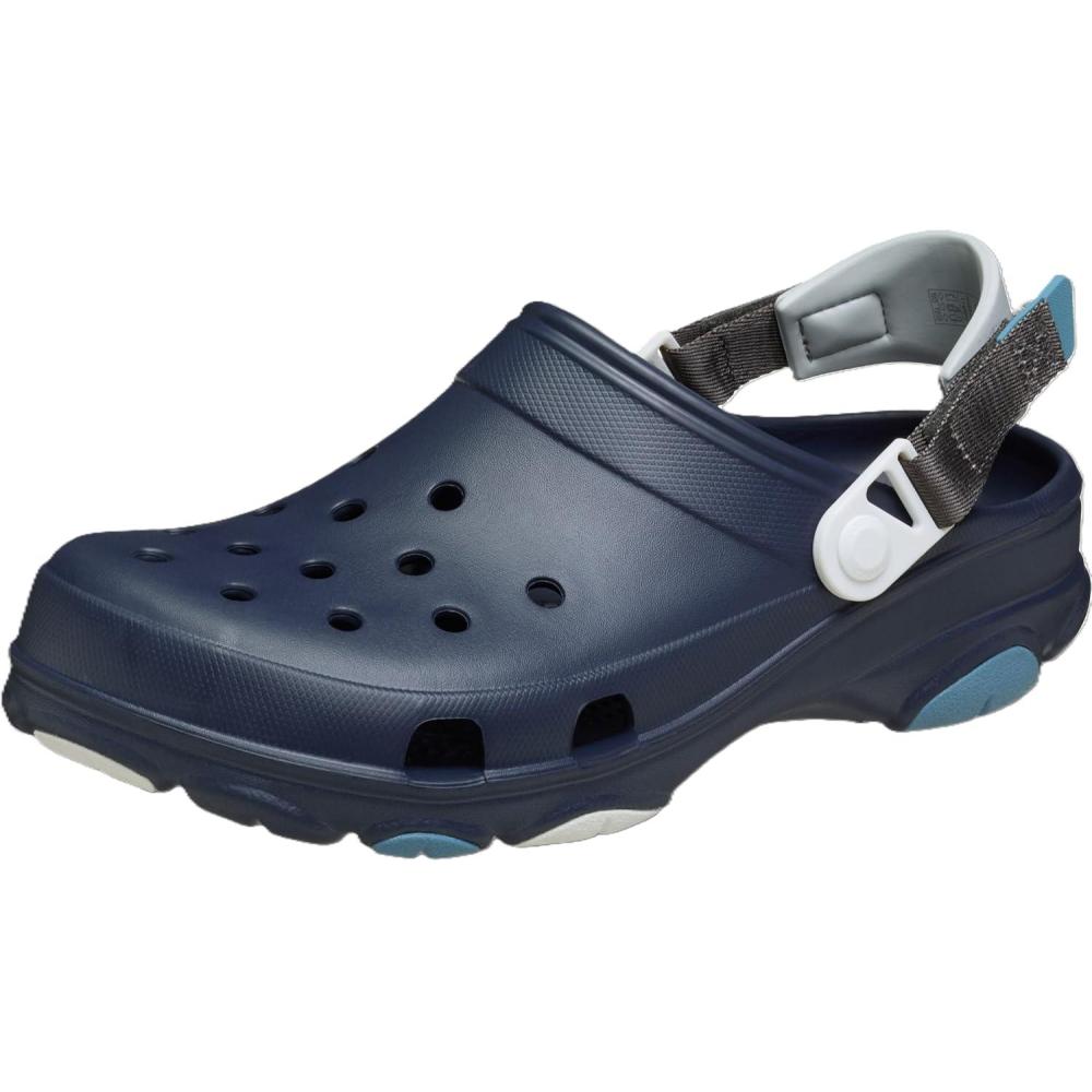 image:imageCrocs UnisexAdult All Terrain Clogs with Adjustable Heel StrapNavy