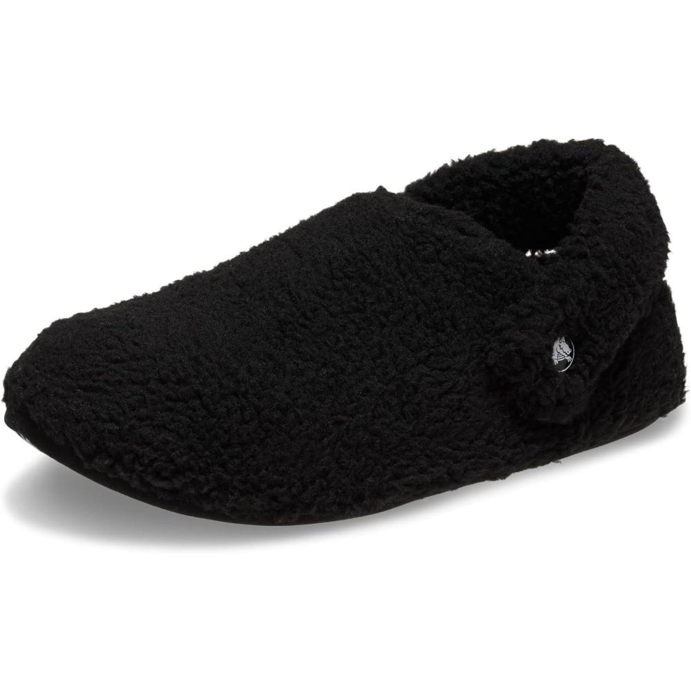 image:imageCrocs UnisexAdult Classic Cozzzy Slipper Fuzz Lined House Slippers for Women and MenBlack