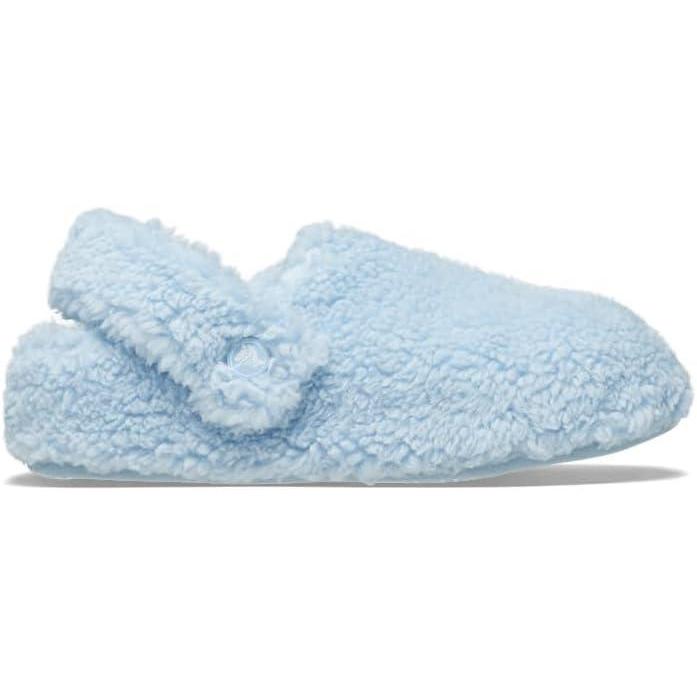 image:imageCrocs UnisexAdult Classic Cozzzy Slipper Fuzz Lined House Slippers for Women and MenBlue Calcite