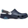Crocs Unisex-Adult All Terrain Clogs with Adjustable Heel Strap(Navy)