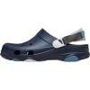 Crocs Unisex-Adult All Terrain Clogs with Adjustable Heel Strap(Navy)