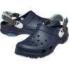Crocs Unisex-Adult All Terrain Clogs with Adjustable Heel Strap(Navy)