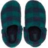 Crocs Unisex-Adult Classic Cozzzy Slipper, Fuzz Lined House Slippers for Women and Men(Hosta/Navy)
