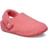 Crocs Unisex-Adult Classic Cozzzy Slipper, Fuzz Lined House Slippers for Women and Men(Hot Blush)