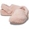 Crocs Unisex-Adult Classic Cozzzy Slipper, Fuzz Lined House Slippers for Women and Men(Pink Clay)