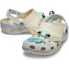 Crocs Unisex-Adult Star Wars Classic Clog(Grogu Bone)