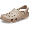 Crocs Unisex-Adult All Terrain Clogs with Adjustable Heel Strap(Khaki)