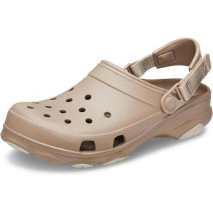 Crocs Unisex-Adult All Terrain Clogs with Adjustable Heel Strap(Khaki)