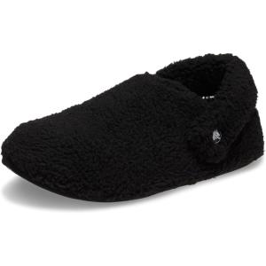 Crocs Unisex-Adult Classic Cozzzy Slipper, Fuzz Lined House Slippers for Women and Men(Black)