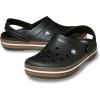 Crocs Unisex-Child Crocband Gum Clogs(Black)