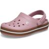 Crocs Unisex-Child Crocband Gum Clogs(Mauve/Gum)