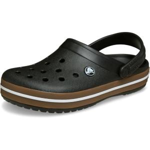 Crocs Unisex-Child Crocband Gum Clogs(Black)