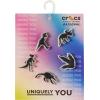 Crocs Jibbitz Boys Favorites Shoe Charm Packs, Dino Glow-in-the-Dark, 5-Pack