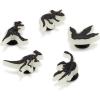 Crocs Jibbitz Boys Favorites Shoe Charm Packs, Dino Glow-in-the-Dark, 5-Pack