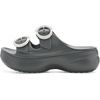 Crocs Saturday Buckle Platform Sandals(Carbon)