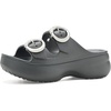 Crocs Saturday Buckle Platform Sandals(Carbon)