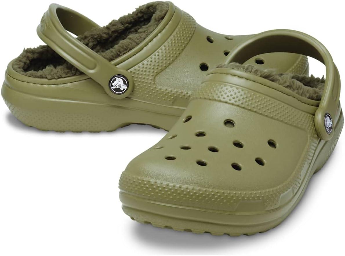 imageCrocs Mixte Classic Lined Clog SabotsAloe