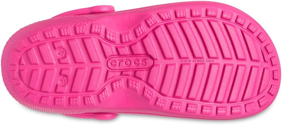 imageCrocs Mixte Classic Lined Clog SabotsFuchsia Fun