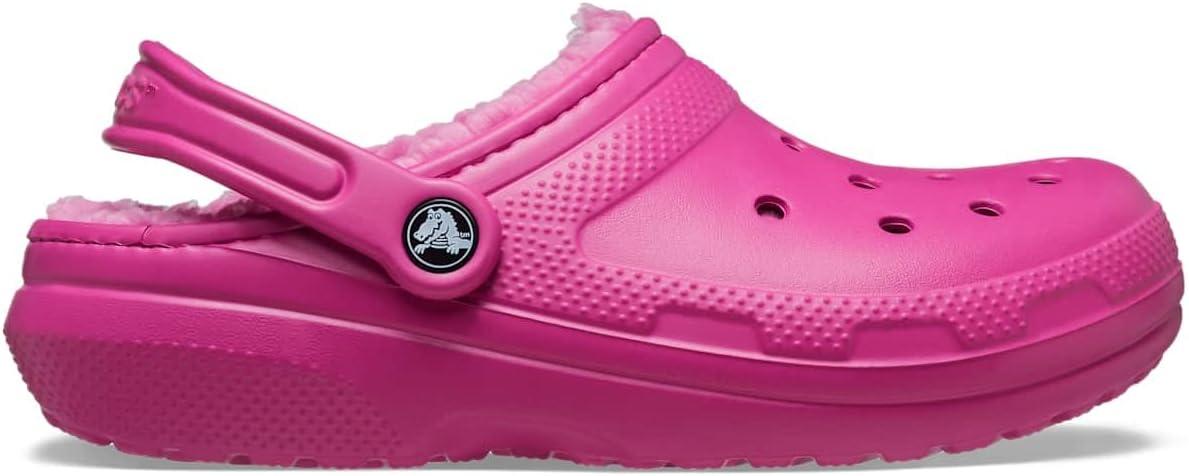 imageCrocs Mixte Classic Lined Clog SabotsFuchsia Fun