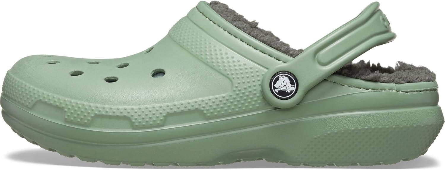 imageCrocs Mixte Classic Lined Clog SabotsMoss Multi