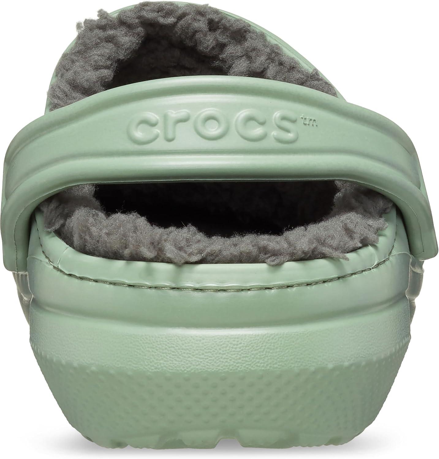 imageCrocs Mixte Classic Lined Clog SabotsMoss Multi