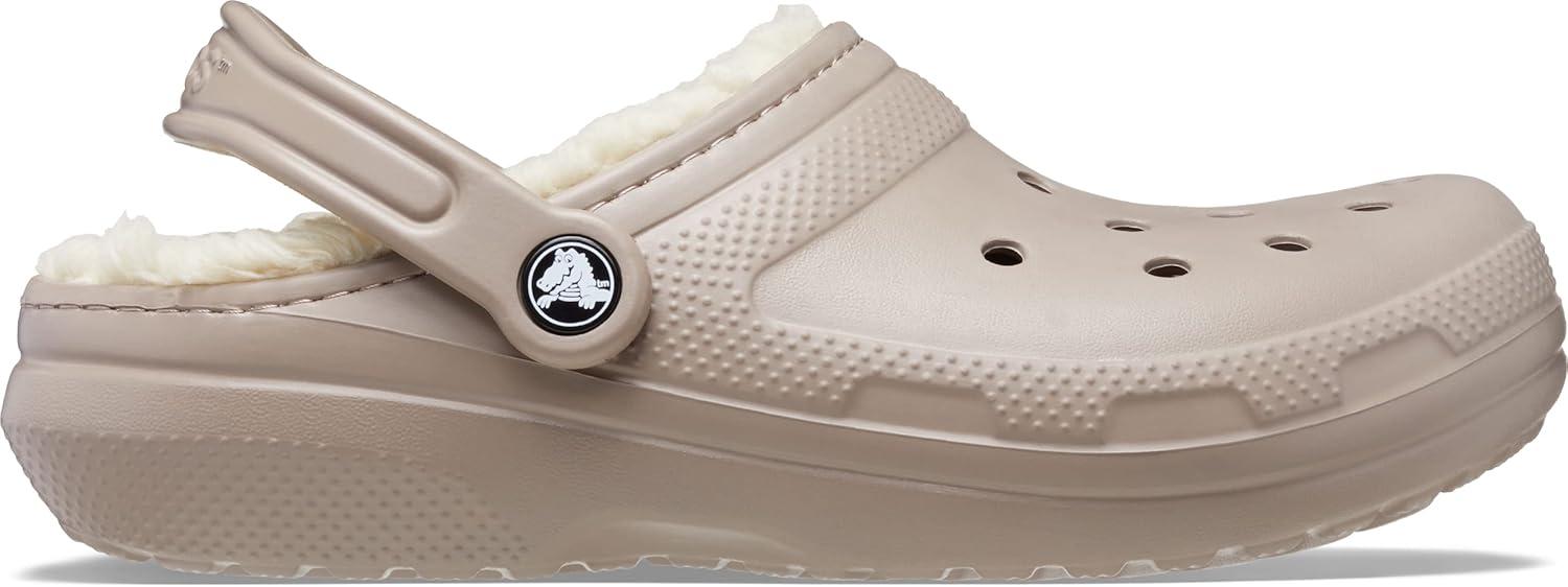 imageCrocs Mixte Classic Lined Clog SabotsMushroom Bone