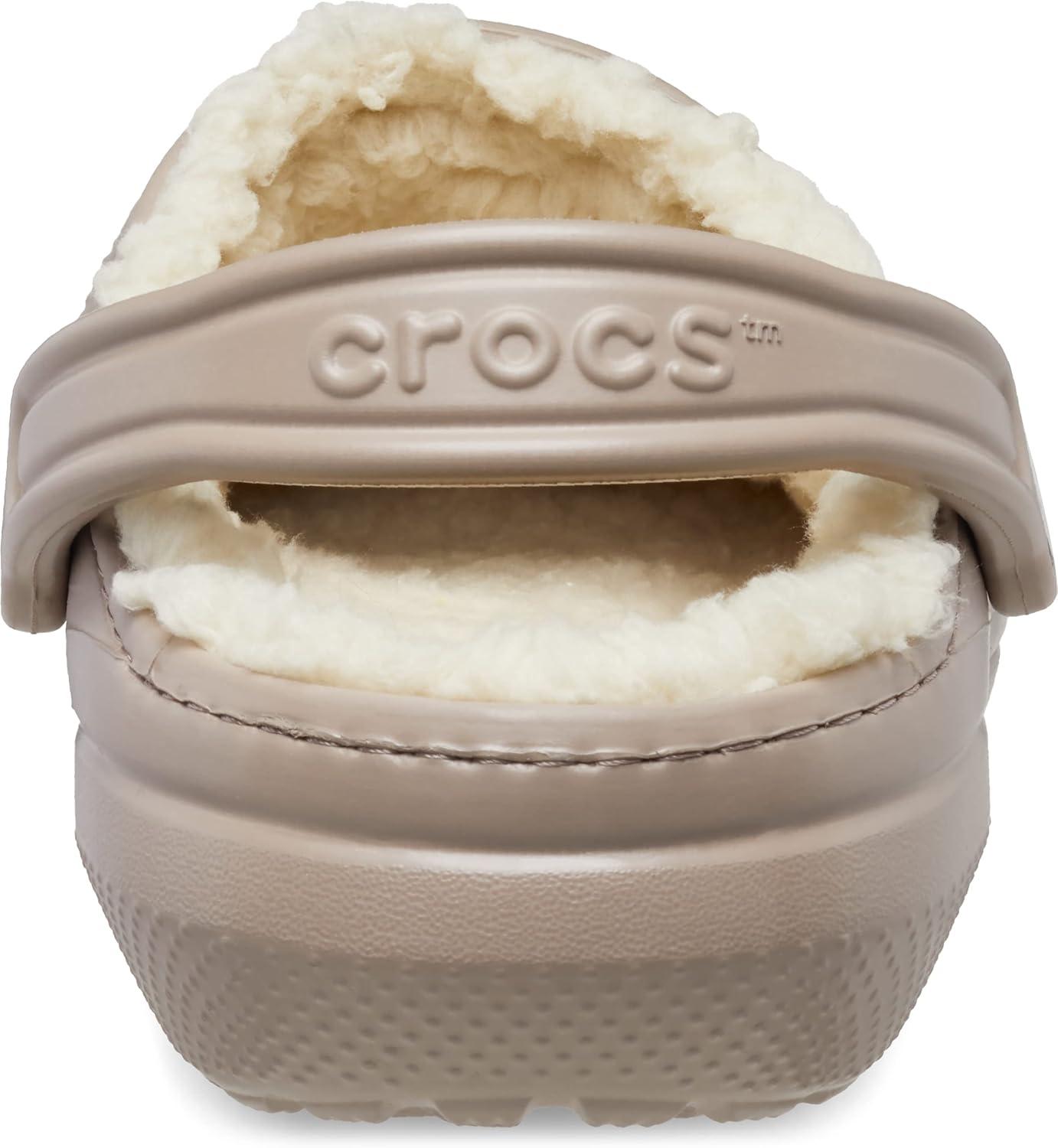 imageCrocs Mixte Classic Lined Clog SabotsMushroom Bone