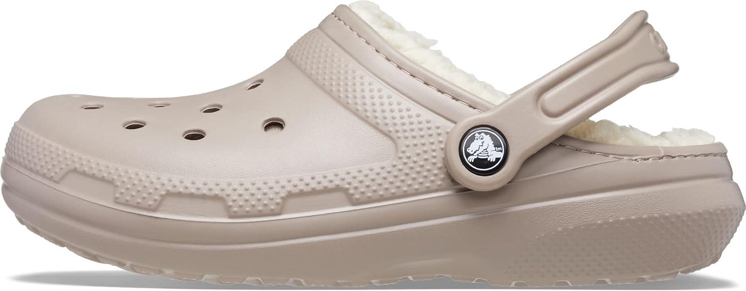imageCrocs Mixte Classic Lined Clog SabotsMushroom Bone