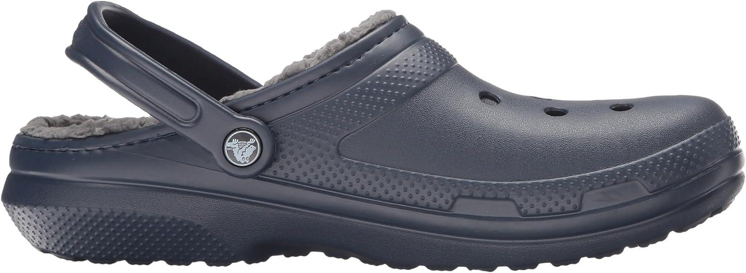 imageCrocs Mixte Classic Lined Clog SabotsNavy Charcoal