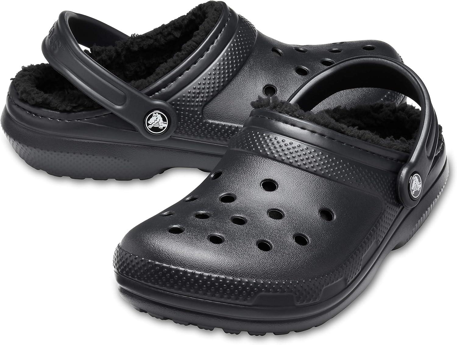 imageCrocs Mixte Classic Lined Clog SabotsNoir