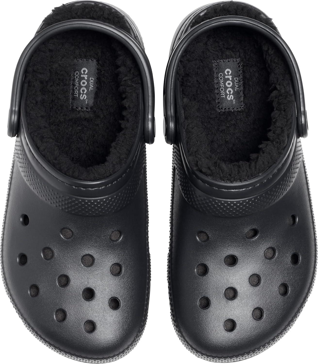 imageCrocs Mixte Classic Lined Clog SabotsNoir