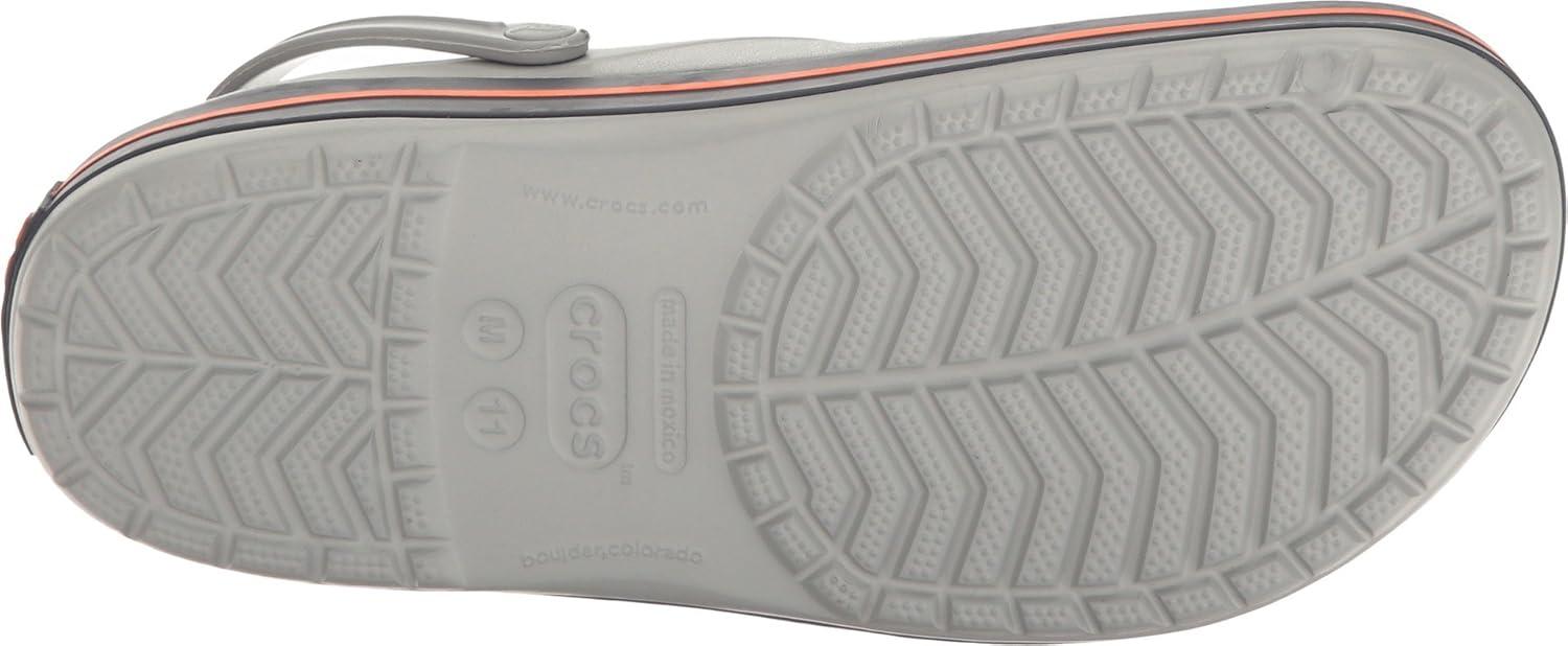 imageCrocs Mixte Crocband Clog SabotsLight Grey Navy