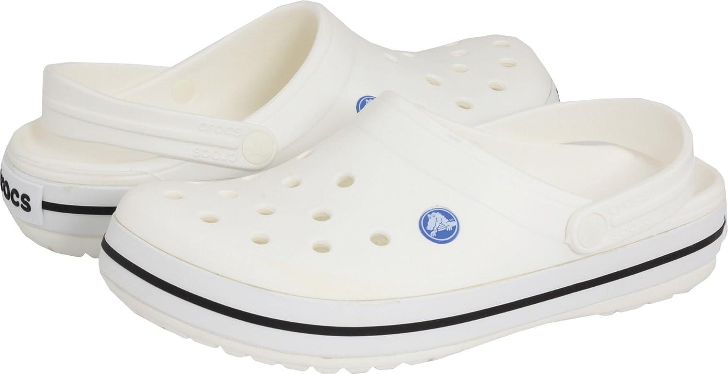 imageCrocs Mixte Crocband Clog SabotsWhite