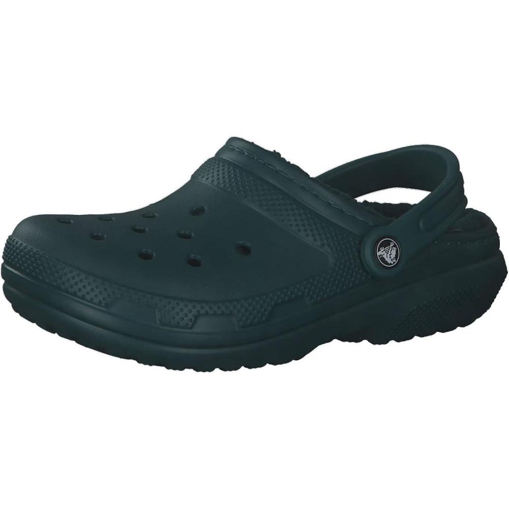 imageCrocs Mixte Classic Lined Clog SabotsEvergreen