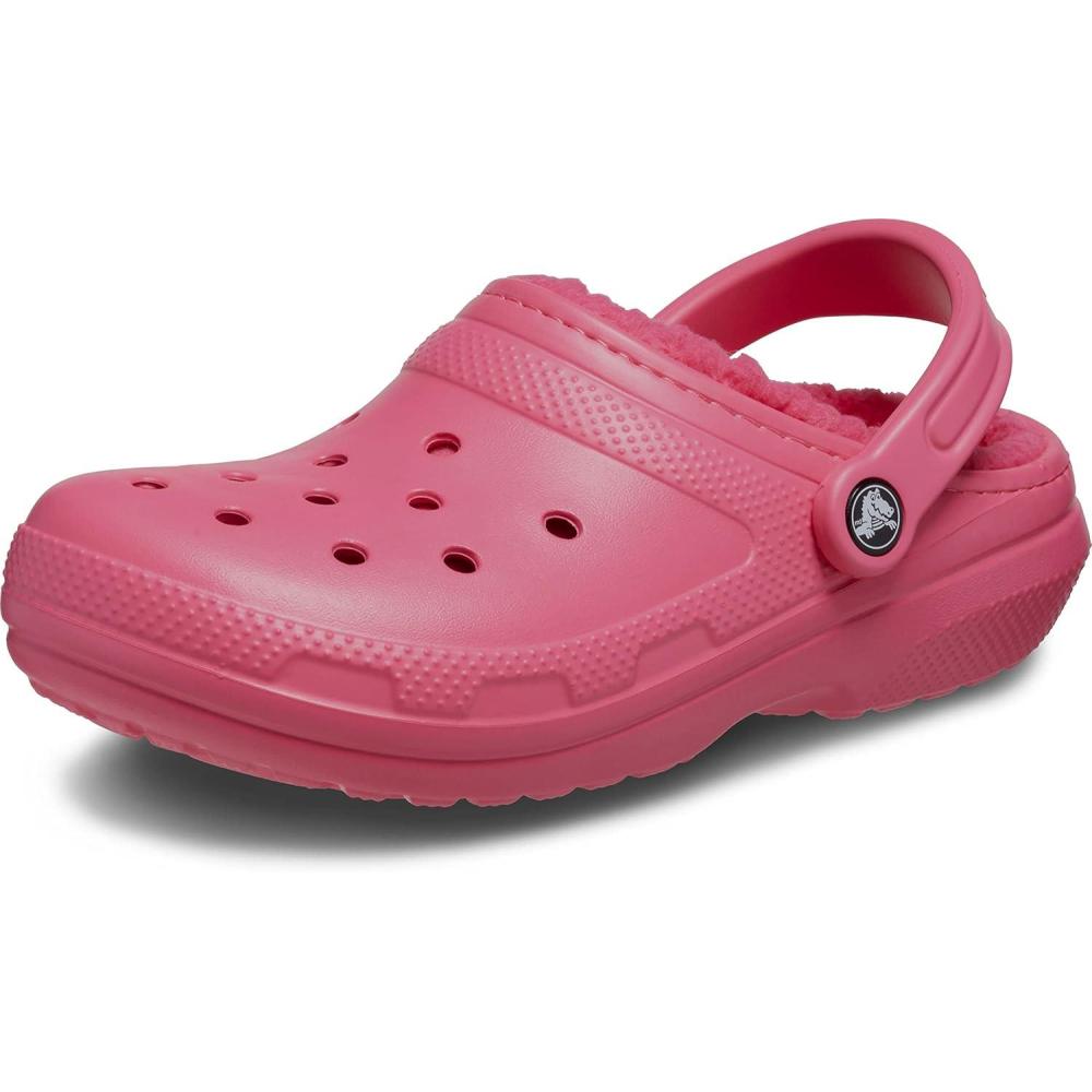 imageCrocs Mixte Classic Lined Clog SabotsHyper Pink