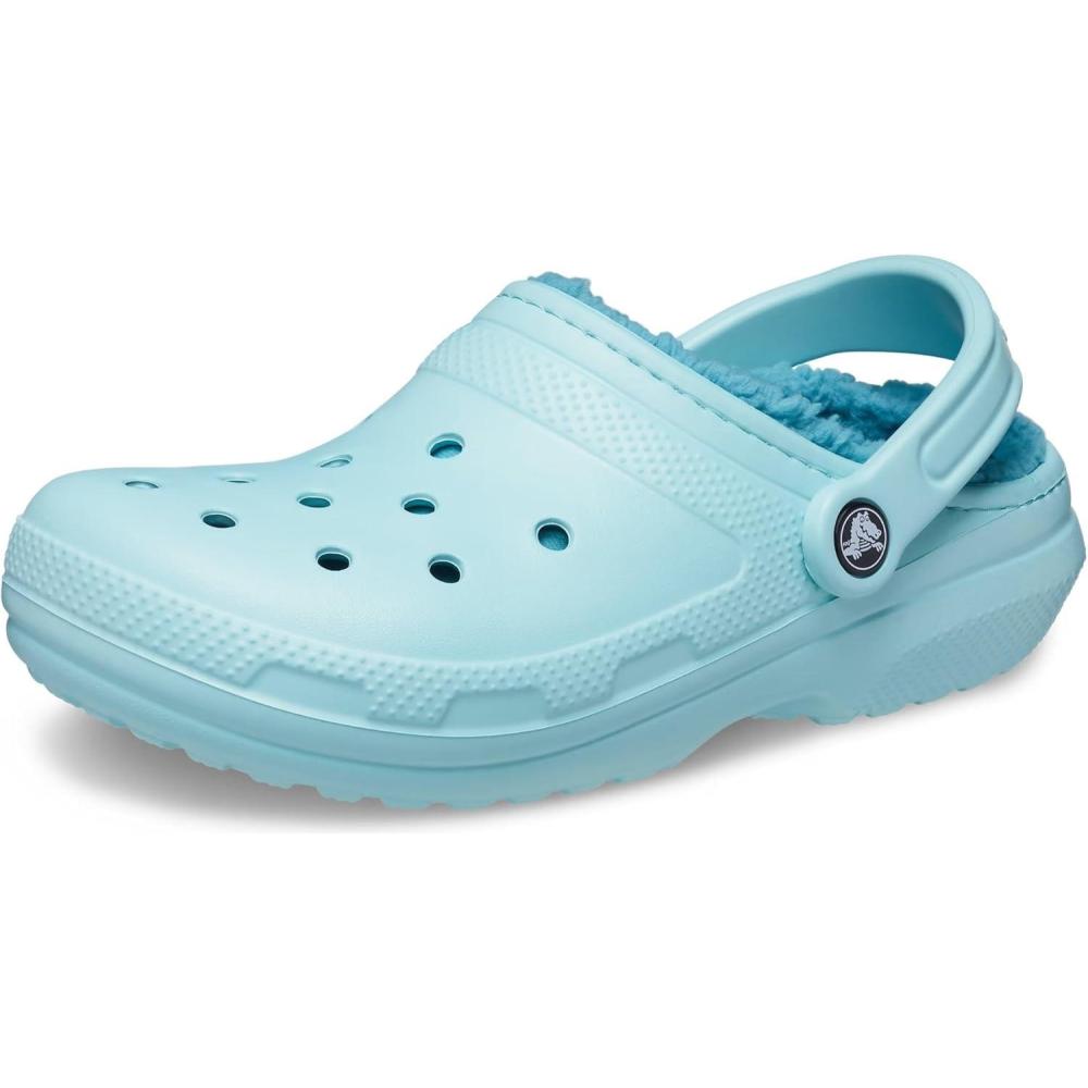 imageCrocs Mixte Classic Lined Clog SabotsPure Water