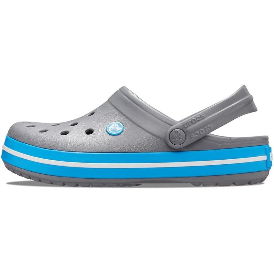 imageCrocs Mixte Crocband Clog SabotsCharcoal Ocean
