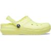 Crocs Mixte Classic Lined Clog Sabots(Jaune Soufre)