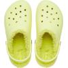 Crocs Mixte Classic Lined Clog Sabots(Jaune Soufre)