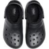 Crocs Mixte Classic Lined Clog Sabots(Noir)