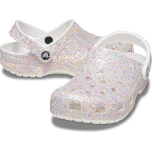 Crocs Classic Crush Sandal 207670001, Sandales(Blanc Multicolore)