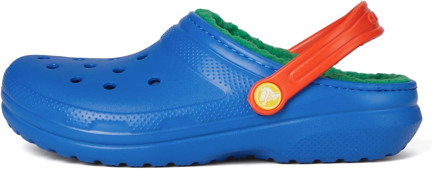 imageCrocs Classic Lined Clog K SabotMixte EnfantBlue Bolt Multi