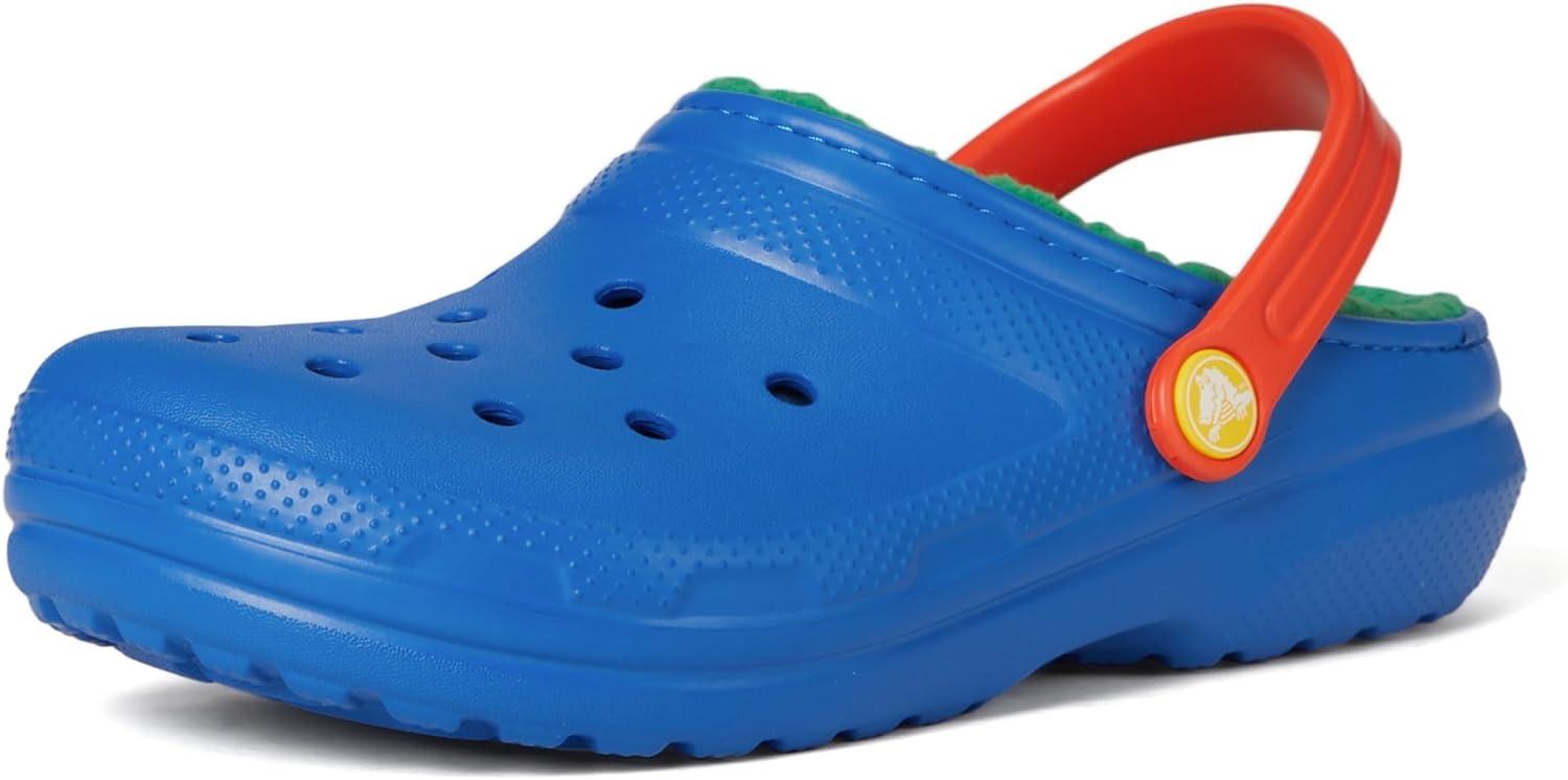 imageCrocs Classic Lined Clog K SabotMixte EnfantBlue Bolt Multi