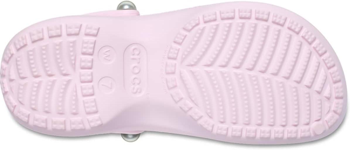 imageCrocs Femme Classic Platform Clog W SabotLait Rose