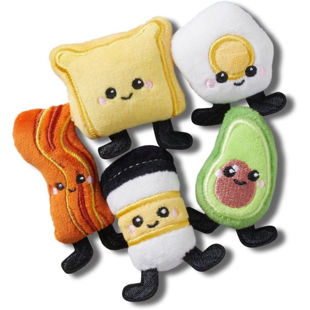 imageCrocs 5pack Food Jibbitz Shoe Charms Breloques de Chaussure MixteMulticolore