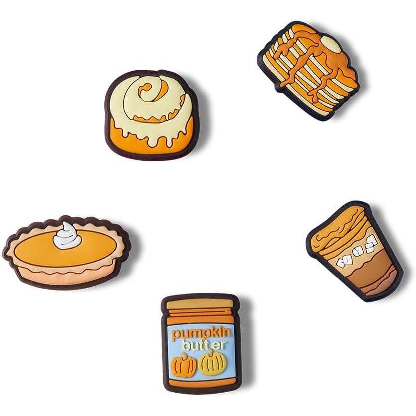 imageCrocs 5pack Food Jibbitz Shoe Charms Breloques de Chaussure MixteScented Fall Yummies